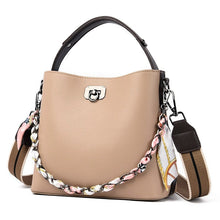 Load image into Gallery viewer, Cap Point Khaki / (20cm&lt;Max Length&lt;30cm) Fashion Ribbon Designer Tote Handbag
