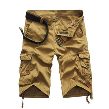 Load image into Gallery viewer, Cap Point khaki / 29 Men Cargo Camouflage Short
