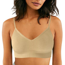 Load image into Gallery viewer, Cap Point khaki / One Size Off Shoulder Strappy Mesh Summer Crop Top
