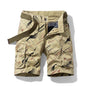 Cap Point Khaki stripes / 29 Men Cargo Camouflage Short