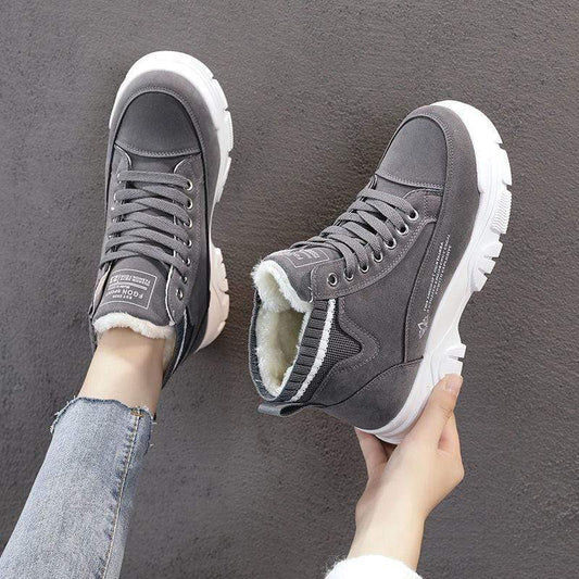 Cap Point Ladies Casual Platform Snow Boots  Fashion Sneakers