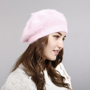 Cap Point Lady Winter Thickened Warm Knit Hat