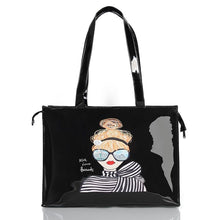 Load image into Gallery viewer, Cap Point Large 5 / One size Fashion PVC Eco Friendly London Shopper Bag
