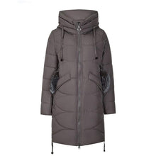 Load image into Gallery viewer, Cap Point Light Brown / S Warm and deep winter parka with well-wrapped hood
