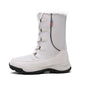 Cap Point Light gray / 5 Waterproof ankle boots with thick fur for women