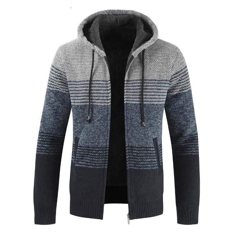Cap Point Light Gray / M Josh Men's Sweater Coat