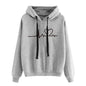 Cap Point Light Grey / S Melanie Spring Winter Long Sleeve Pullover Hoodies