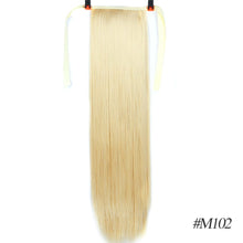 Load image into Gallery viewer, Cap Point M102 / 85CM Dina Synthetic Fiber Straight Hair Wigs With Ponytail Extensions
