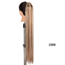 Load image into Gallery viewer, Cap Point M108 / 85CM Dina Synthetic Fiber Straight Hair Wigs With Ponytail Extensions
