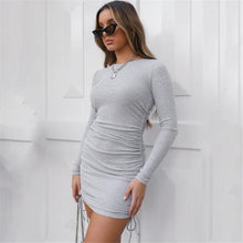 Load image into Gallery viewer, Cap Point Malia Summer Short sleeve  Bodycon Stretch Mini Dress
