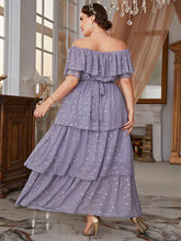 Load image into Gallery viewer, Cap Point Marianne Plus Size Long Chic Elegant Evening Party Festival Dress
