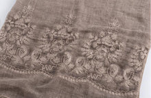 Load image into Gallery viewer, Cap Point Martha plain soft viscose embroider winter wrap hijab foulard shawl scarf
