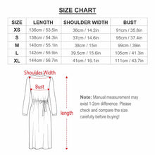 Load image into Gallery viewer, Cap Point Mary High Neck Long-Sleeve Boho Style Maxi Dress
