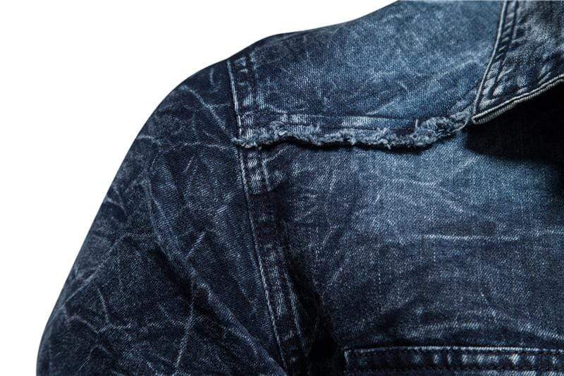 Cap Point Mens 100% Cotton Denim Shirt