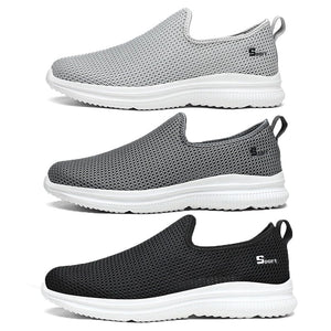 Cap Point Mens Light Walking Mesh Breathable Summer Loafers Shoes