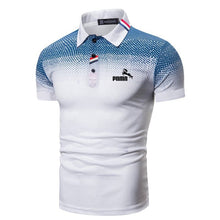Load image into Gallery viewer, Cap Point Mens Printed short-sleeved polo shirt
