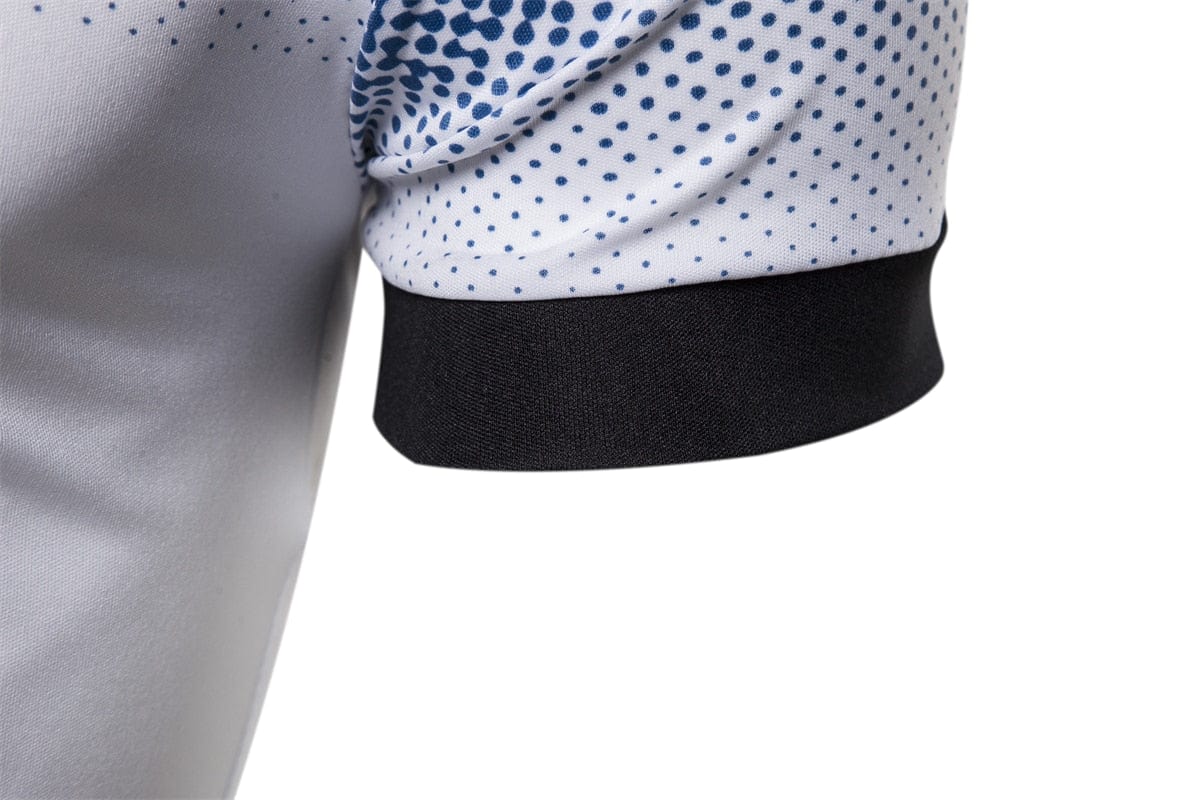 Cap Point Mens Printed short-sleeved polo shirt
