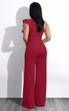 Load image into Gallery viewer, Cap Point Merlaine Ruffles Sexy Loose Long Pants Wide leg Jumpsuit

