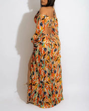 Load image into Gallery viewer, Cap Point Mileine Beach O-ring Hollowed Out High Slit Maxi Dress
