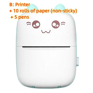 Cap Point Mini Portable Bluetooth WiFi Pocket Printer