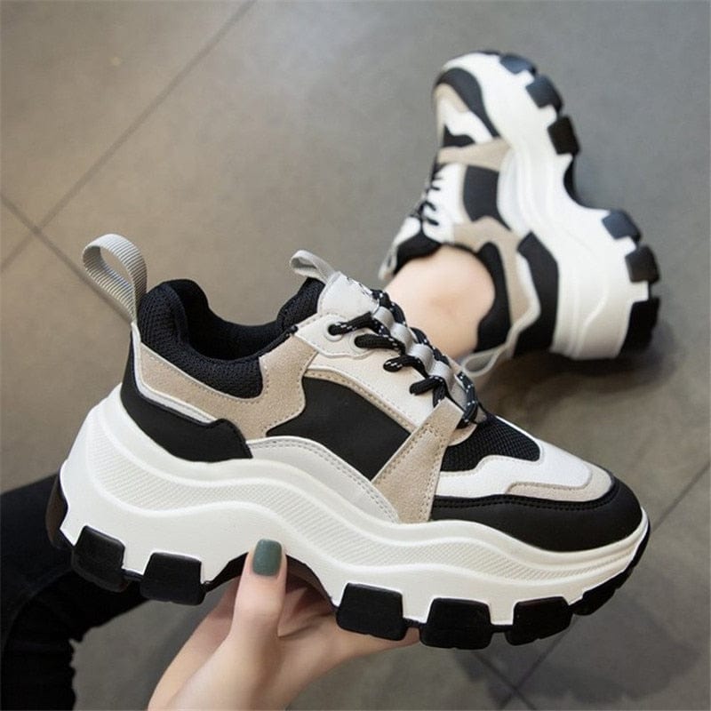 Cap Point Mira Height Increasing Chunky Breathable sneakers