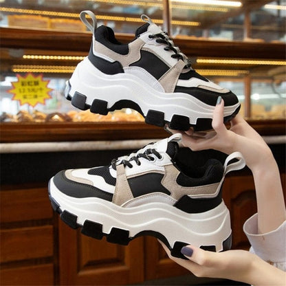 Cap Point Mira Height Increasing Chunky Breathable sneakers