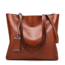 Load image into Gallery viewer, Cap Point Monisa Leather bucket Double strap All-Purpose shoulder handbag
