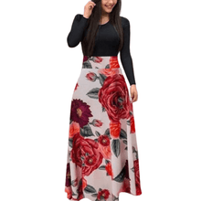 Load image into Gallery viewer, Cap Point Multi 8 / S Michelle Summer Banquet Floral Print Short Sleeve Maxi Dress
