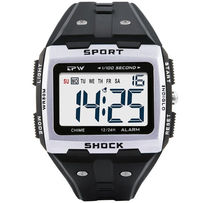 Cap Point Multifunction Digital Men's Sports Watch