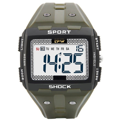 Cap Point Multifunction Digital Men's Sports Watch
