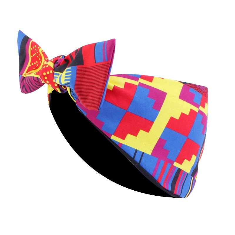 Cap Point Nation royal blue African Print Stretch Bandana
