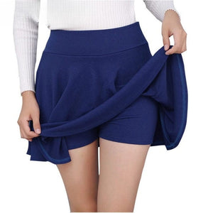 Cap Point Navy Blue 1 / M Serena Big Size Tutu School Short Skirt Pant