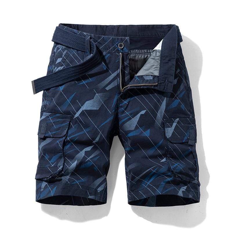 Cap Point Navy blue / 29 Men Cargo Camouflage Short