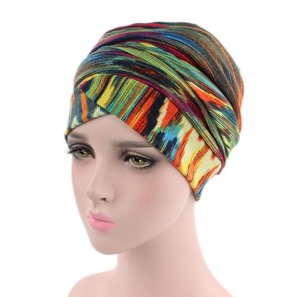 Cap Point New Cotton Scarf Wrapped Head Turban