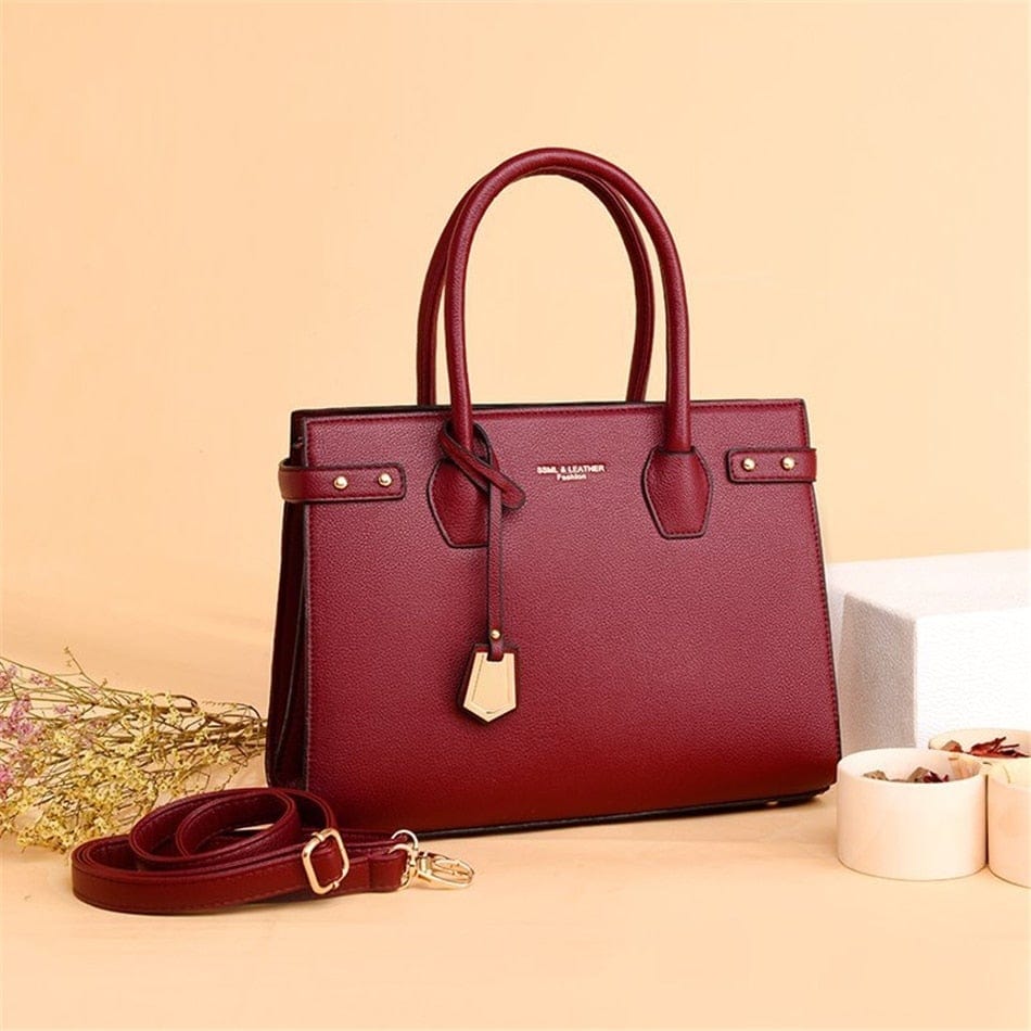 Cap Point New Luxury Leather HandbBag