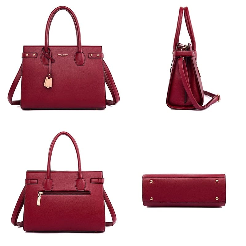Cap Point New Luxury Leather HandbBag