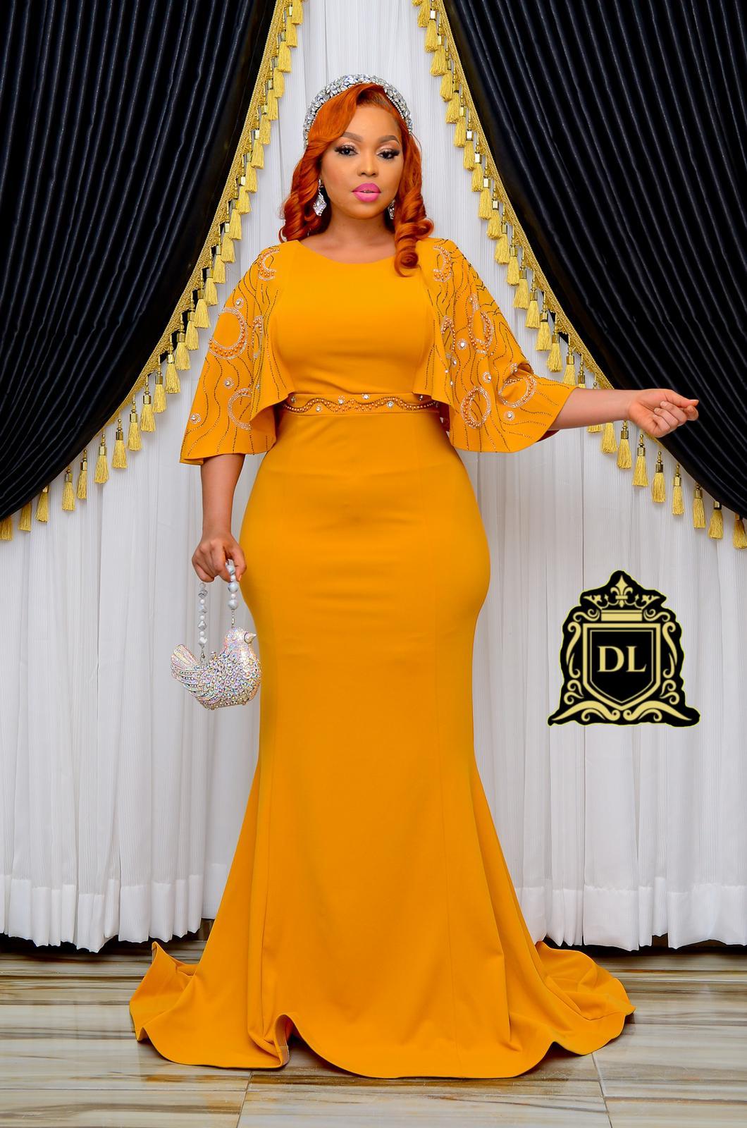 Cap Point New Tando Elegant Evening Party Bodycon Maxi Dress