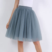 Load image into Gallery viewer, Cap Point niagra / One Size Party Train Puffy Tutu Tulle Wedding Bridal Bridesmaid Skirt
