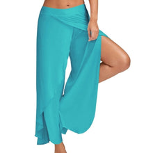 Load image into Gallery viewer, Cap Point Ocean Blue / S Hermence Loose Wide Leg Fitness Pants
