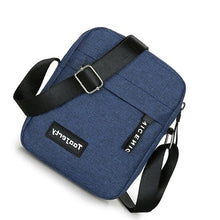 Load image into Gallery viewer, Cap Point One size / Blue Niels Nylon Retro  Shoulder Messenger Crossbody Bag
