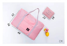 Load image into Gallery viewer, Cap Point One size / Pink Ultra Light Storage Large Capacity Portable Multi-function Portable Foldable Bag
