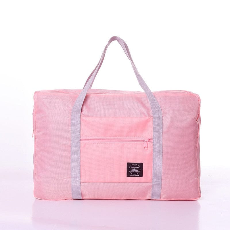Cap Point One size / Pink Ultra Light Storage Large Capacity Portable Multi-function Portable Foldable Bag