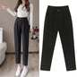 Cap Point only black pants / 3XL 72.5-80KG Altesse Wide Leg Pants Two Piece Elegant Jacket Blazer