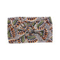Cap Point Orange bow African Print Stretch Bandana