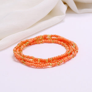 Cap Point Orange / One size Charlene Beads Waistchain Ankle Bracelet