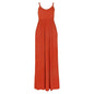 Cap Point Orange / S Melania Loose Boho Spaghetti Strap Sleeveless Maxi Dress