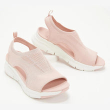 Load image into Gallery viewer, Cap Point Pink / 5.5 Women&#39;s Summer Mesh Shallow Outdoor Sandals
