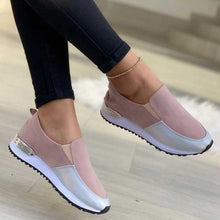Load image into Gallery viewer, Cap Point Pink / 6.5 Fashionable flat sneakers for women
