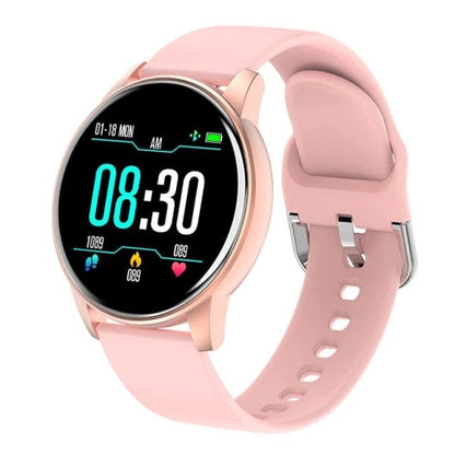 Cap Point Pink Men Women Fitness Smart Watch