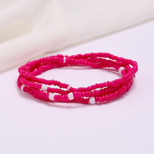 Cap Point Pink / One size Charlene Beads Waistchain Ankle Bracelet
